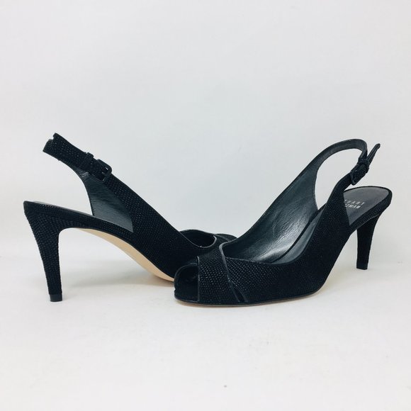 Stuart Weitzman Crossword Goose Bump Nappa Sandals
